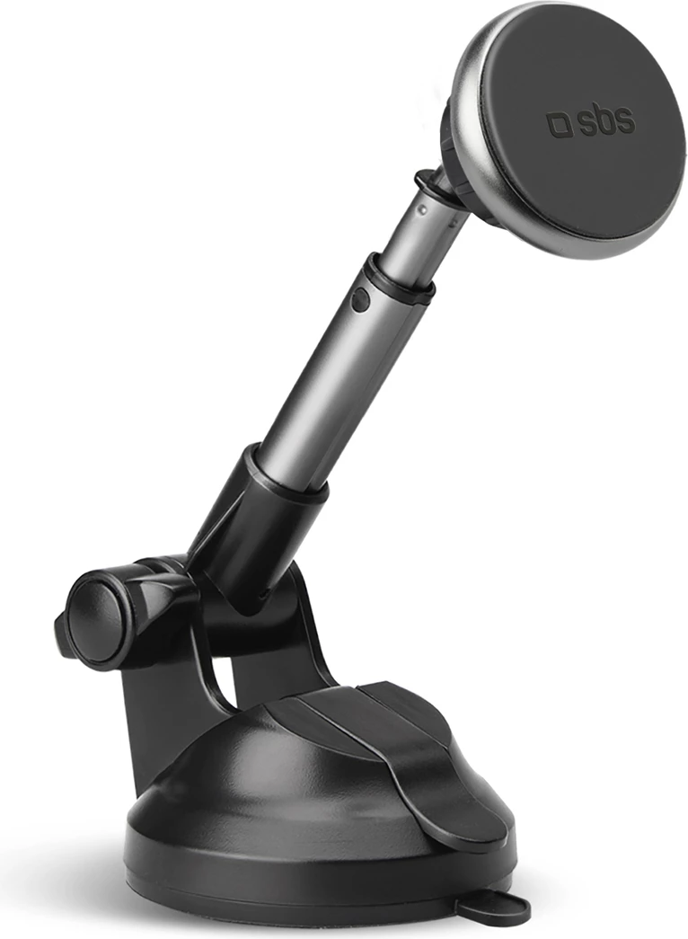 Mbajtës teleskopik për celular SBS TESUPMAGEXT, MagSafe, i zi