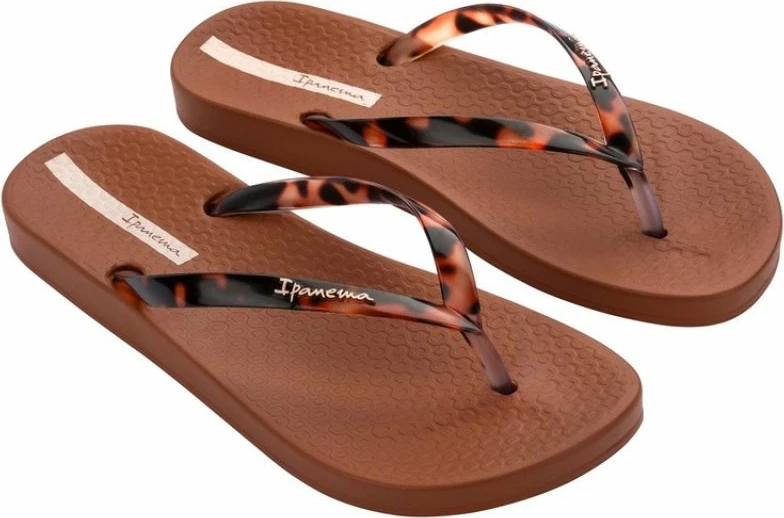 Papuqe për femra Ipanema, kafe