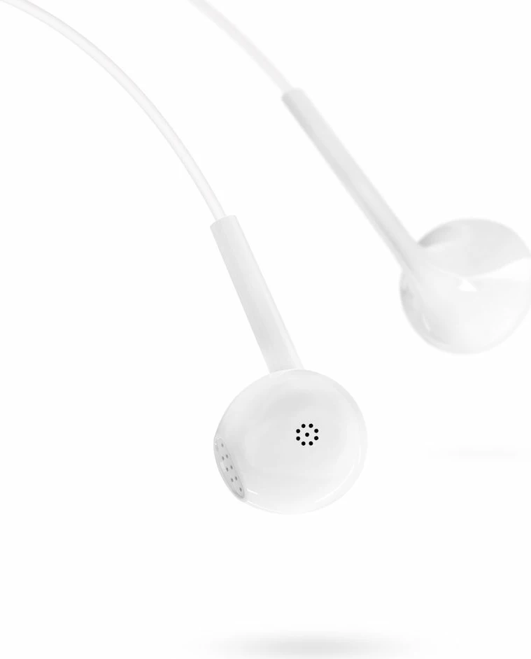 Kufje in-ear Dudao X10S me kabllo, mini jack 3.5mm, të bardha