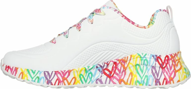 Atlete femra Skechers UNA LITE EXUBERANT HEARTS 177976 WMLT [Madhësia: 37]