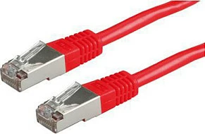 Kablë rrjeti Ethernet ROLINE Patch Cord Cat6 S/FTP (PiMF), 5m, e kuqe