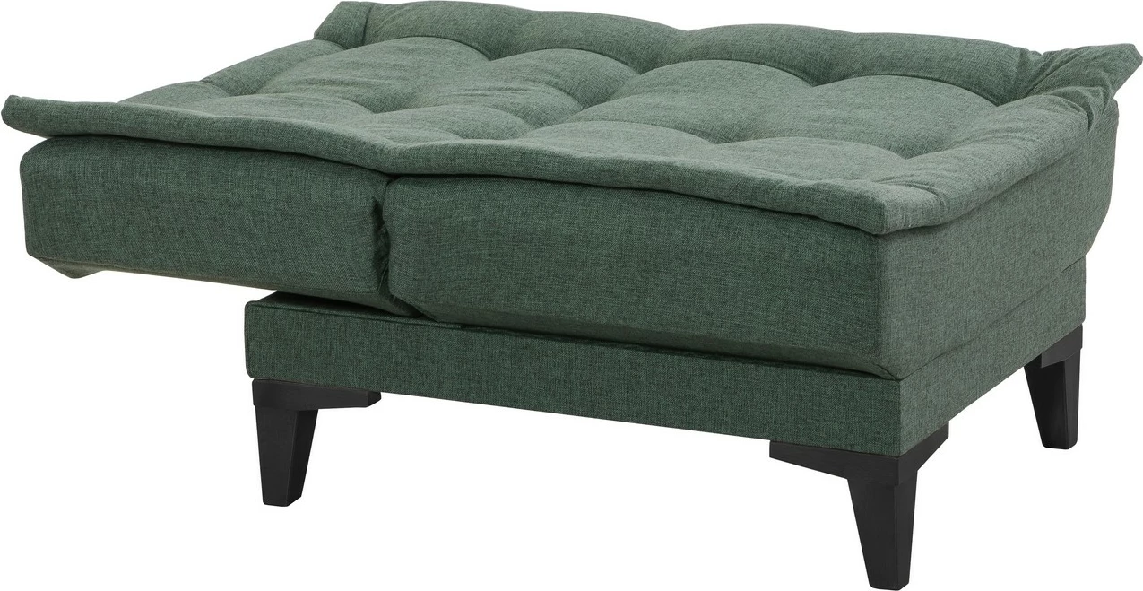 Set divani-krevat Atelier del Sofa, Santo-S-1070, ngjyrë e gjelbër