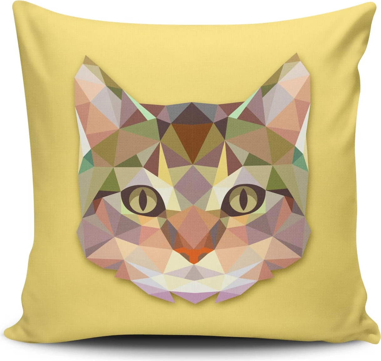 Jastëk dekorativ Aberto Design, shumëngjyrësh, NKRLNT-407, 43x43cm