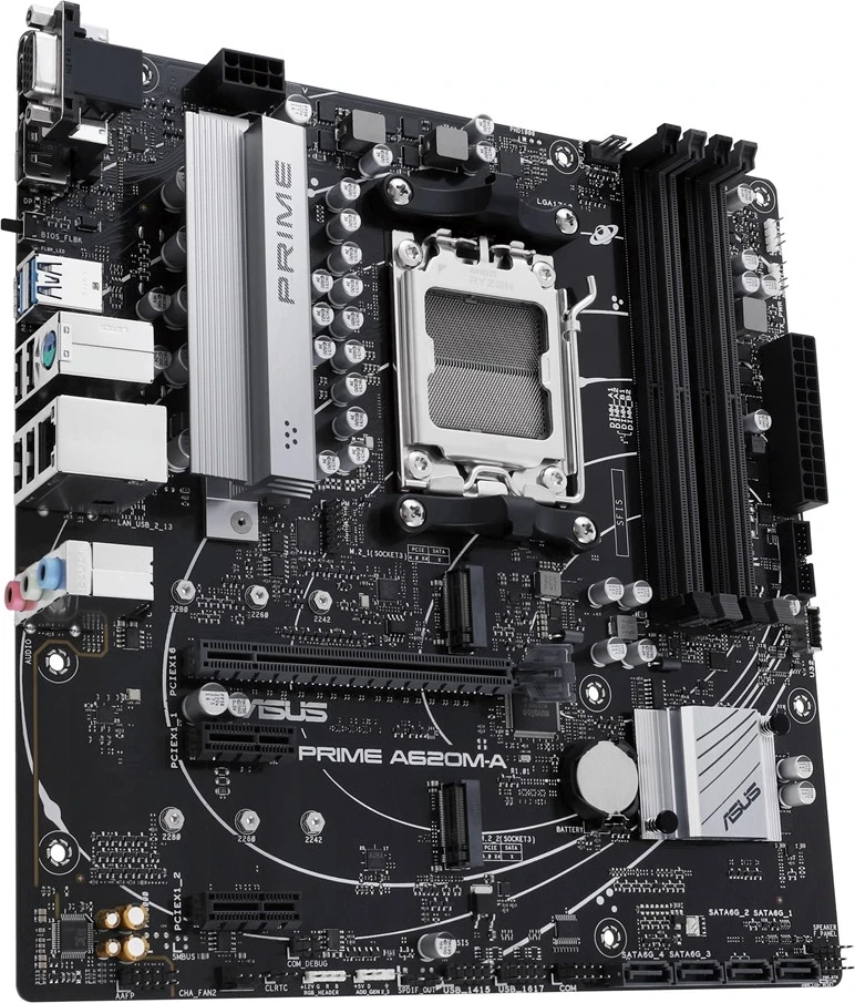 Pllakë amë ASUS PRIME A620M-A-CSM, AMD A620, Socket AM5, micro ATX