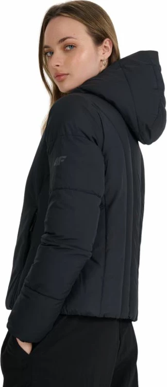 Jakne për femra 4F, e zezë [Madhësia: L]