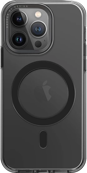 Mbështjellës UNIQ Calio Magclick Charging për iPhone 15 Pro Max, MagSafe, Gri