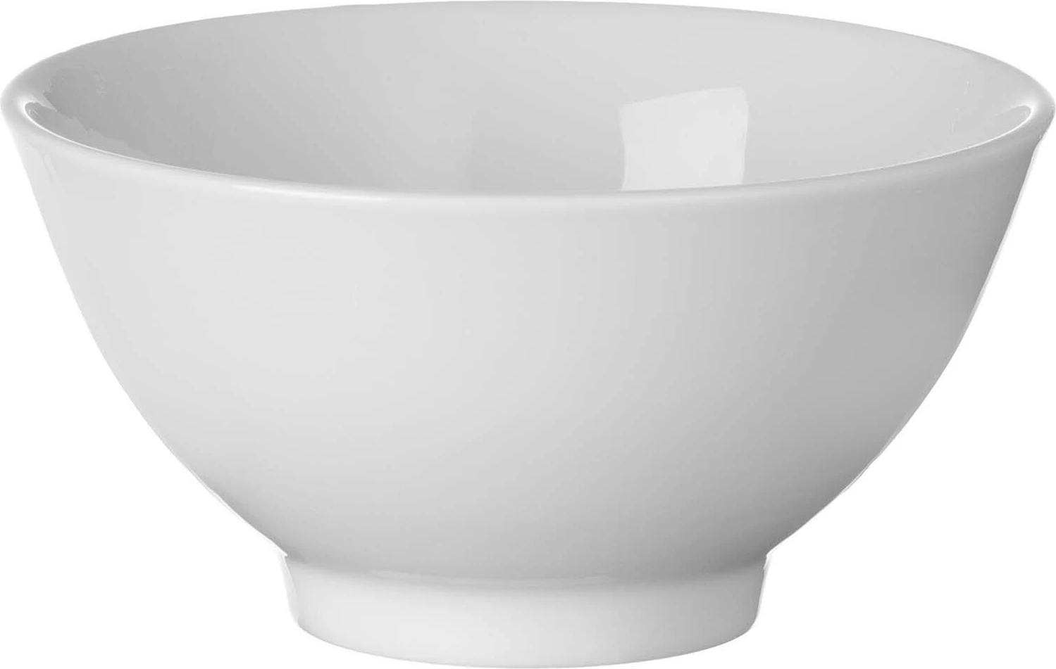 Tas Fine Dine Pure Bianco 450ml 150mm porcelan vitrifikuar, Bardhë, set 6 copë