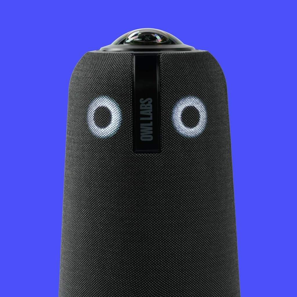 Kamera për konferenca Owl Labs Meeting Owl 4+, 360 shkallë, 4K, ngjyrë qymyr