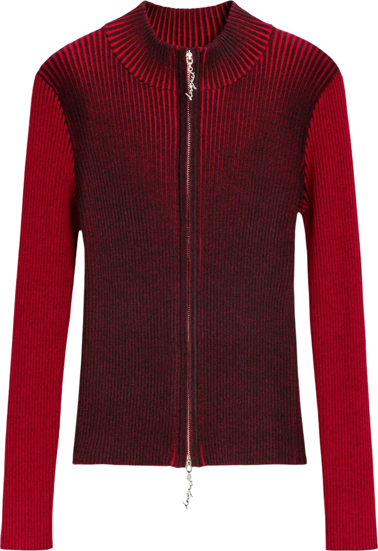 Xhemper me zinxhir Desigual 26WWJF22 për femra, i kuq [Madhësia: XS]