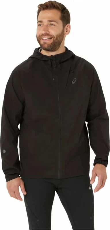 Jakne për meshkuj Asics, të zeza