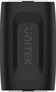 Adapter rrjeti UNITEK A1026BK, RJ-45 në RJ-45, Cat6, e zezë