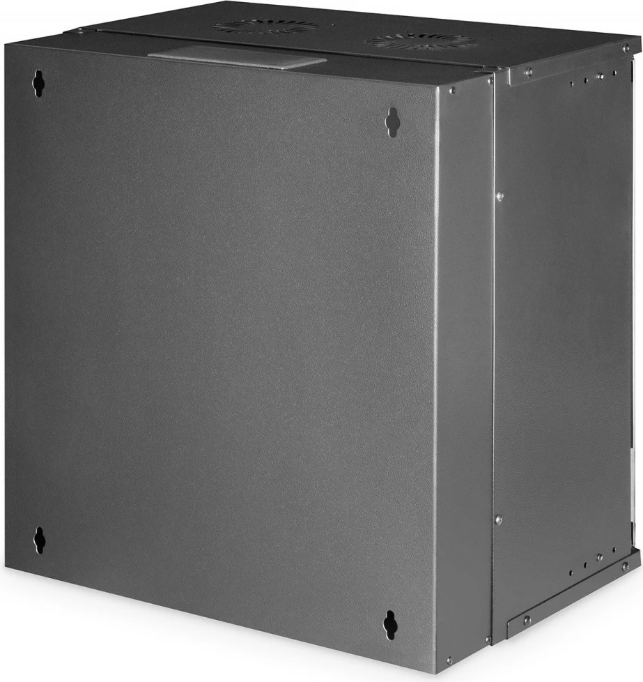 Kasë rrjeti për mur Digitus DN-49207, 19", 12U, 595x540x400mm, e zezë