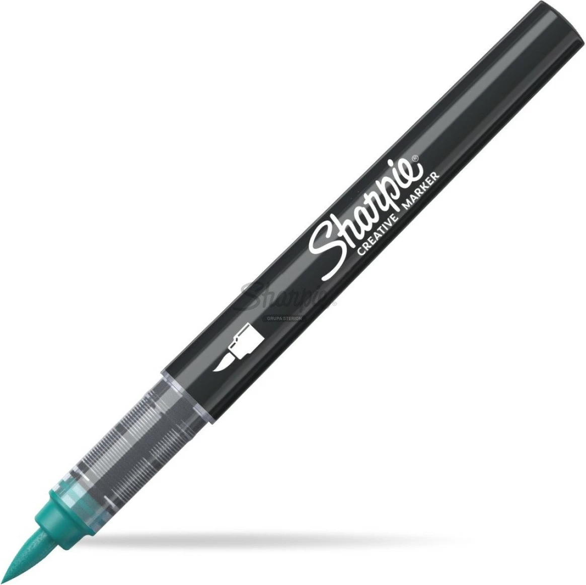 Marker kreativ Sharpie brush, akrilik, ngjyrë e gjelbër