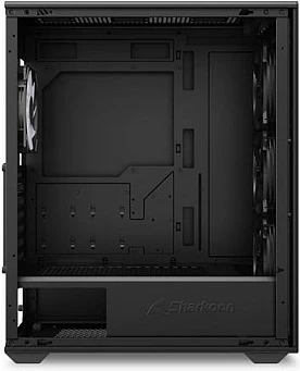 Kasë Sharkoon VK2 RGB ATX 1xGlas e zezë