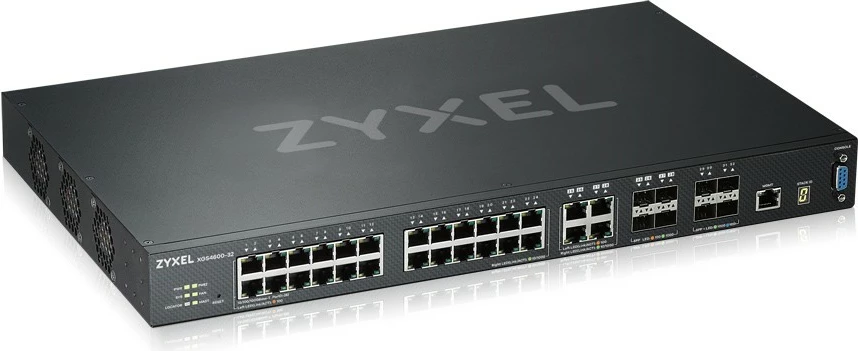 Switch Zyxel XGS4600-32, 24 porte Gigabit, 4 SFP+, L3, rackmount, i zi