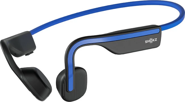 Kufje Shokz OpenMove, bone conduction, Bluetooth 5.1, IP55, 6h bateri, të kaltra
