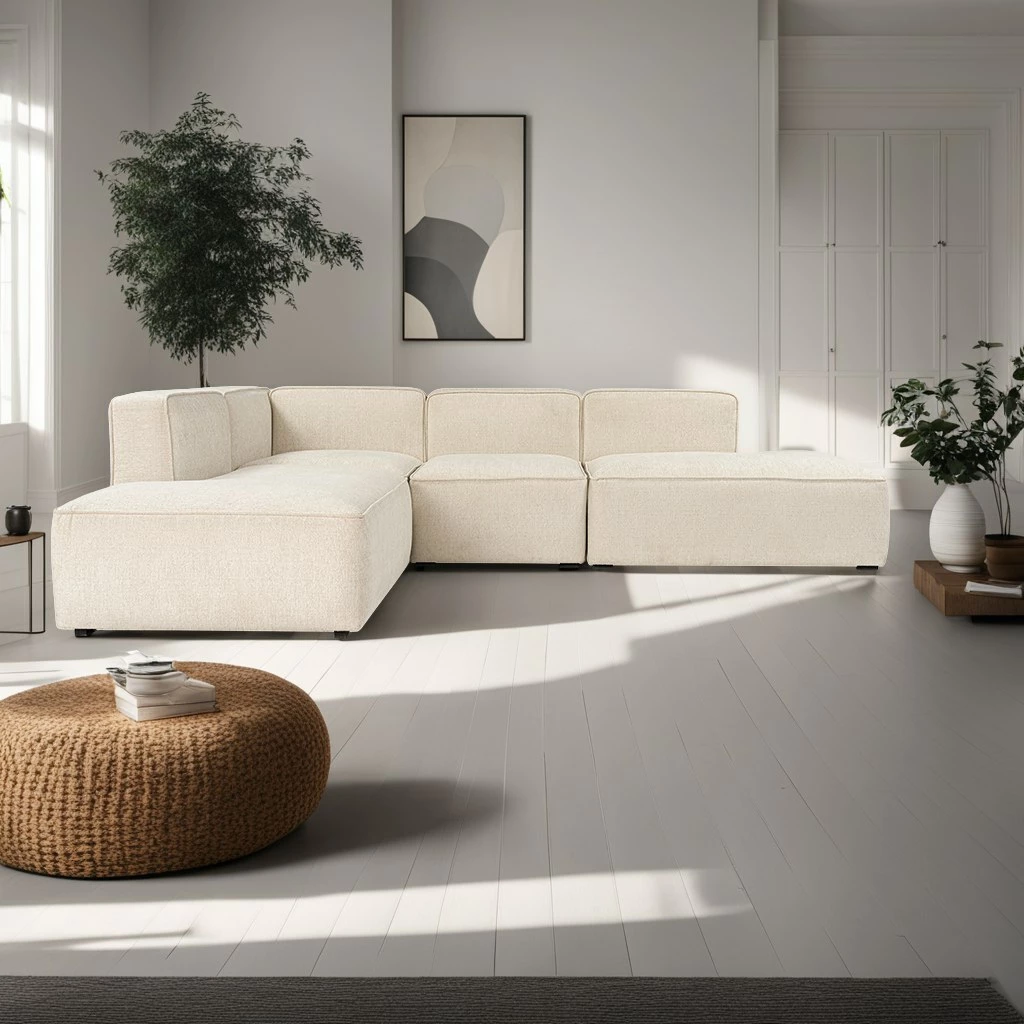 Këndore Atelier del Sofa, More M -(M4-M2-M1-M3), krem