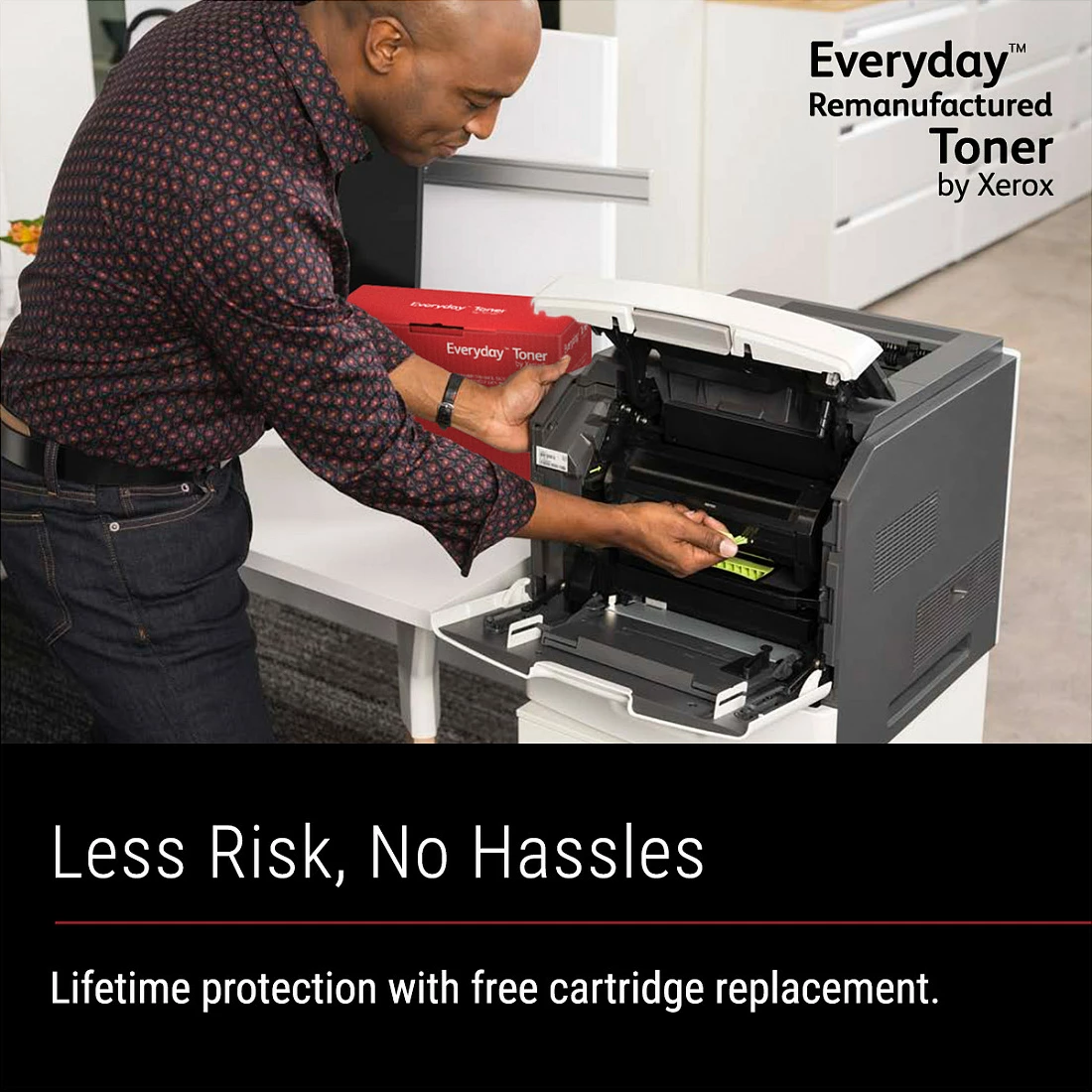Toner Xerox Everyday C-EXV58 (3764C002AA), kapacitet standard, 60000 faqe, Cyan