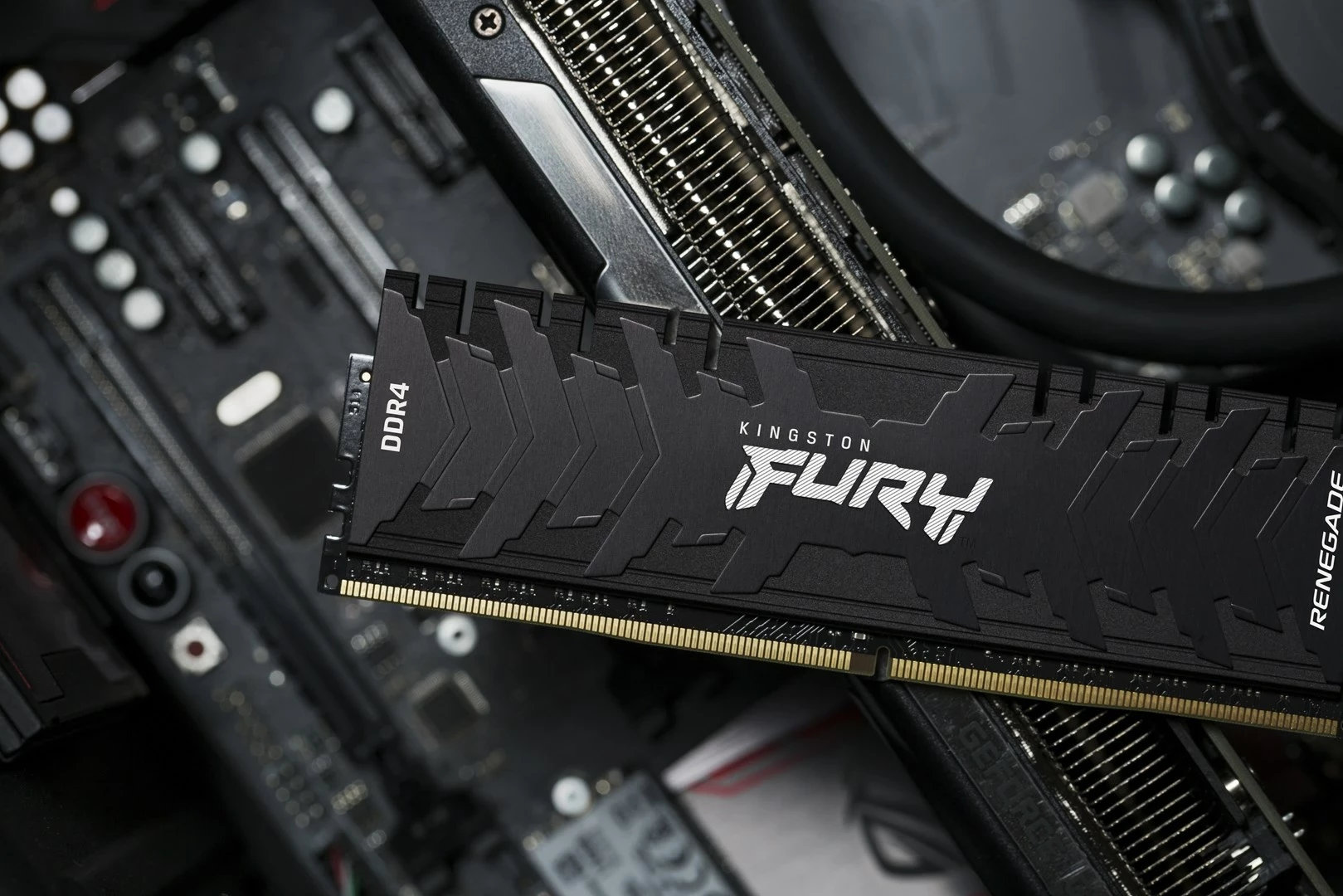 RAM Memorje Kingston FURY Renegade 16GB DDR4 3200MT/s, e zezë