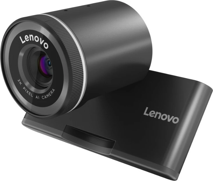 Webcam Lenovo QHD 4XC1Q25245, mikrofon i integrum, e zezë