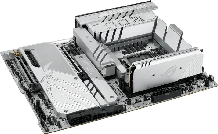 Pllakë amë, Asus ROG Maximus Z890 Apex, LGA1851, Intel Z890, ATX, 2x DDR5, PCIe 5.0 x16, Thunderbolt 4, Wi‑Fi 7, argjendtë gri