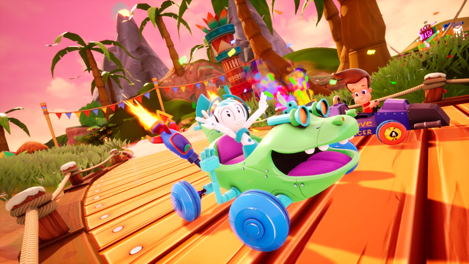 Lojë Nintendo Switch GameMill Entertainment Nickelodeon Kart Racers 3: Slime Speedway
