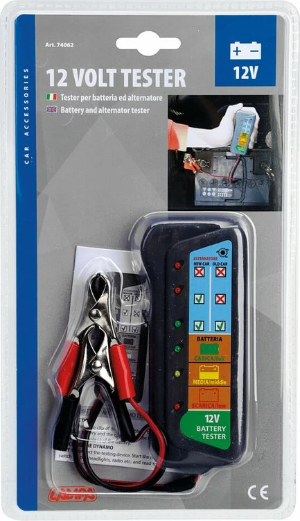 Tester Baterie Dhe Gjeneratori 12v