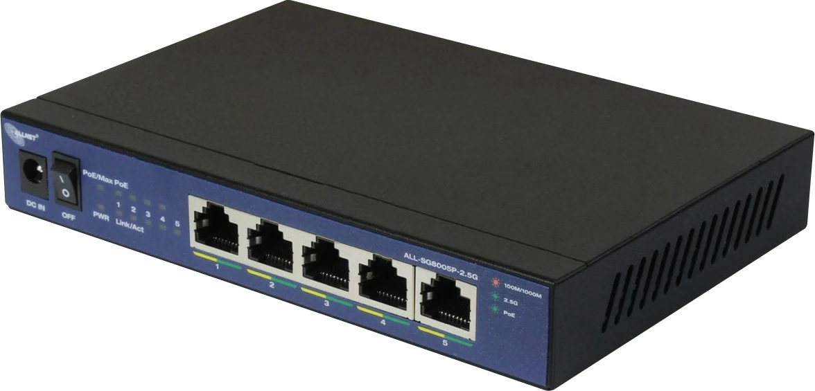 Switch ALLNET ALL-SG8005P-2.5G POE