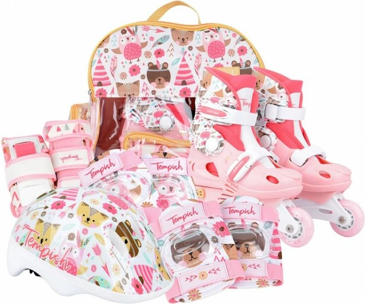 Rollera për fëmijë Tempish, rozë