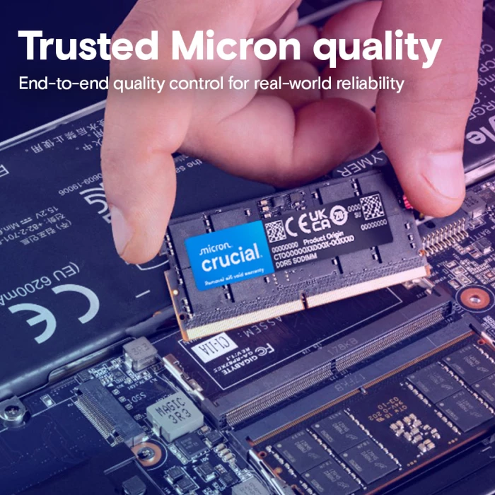 RAM Memorje Crucial CT2K24G56C46S5 24GB (2x12GB) DDR5-5600 SO-DIMM CL46 1.1V, kit 2 copë