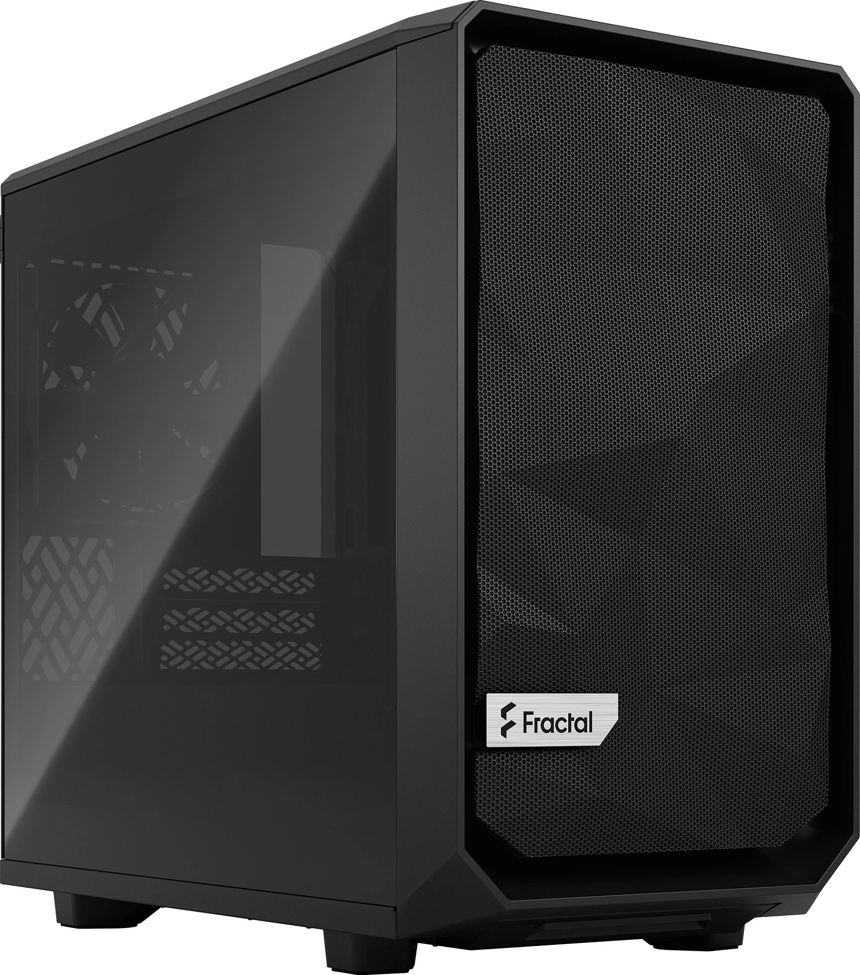 Kasë Fractal Design Meshify 2 Nano, Mini-Tower, Tempered Glass Dark Tint, e zezë