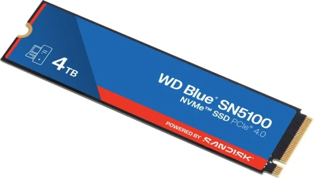 SSD NVMe SanDisk WD Blue SN5100 WDS400T5B0E 4TB M.2 2280 PCIe 4.0x4