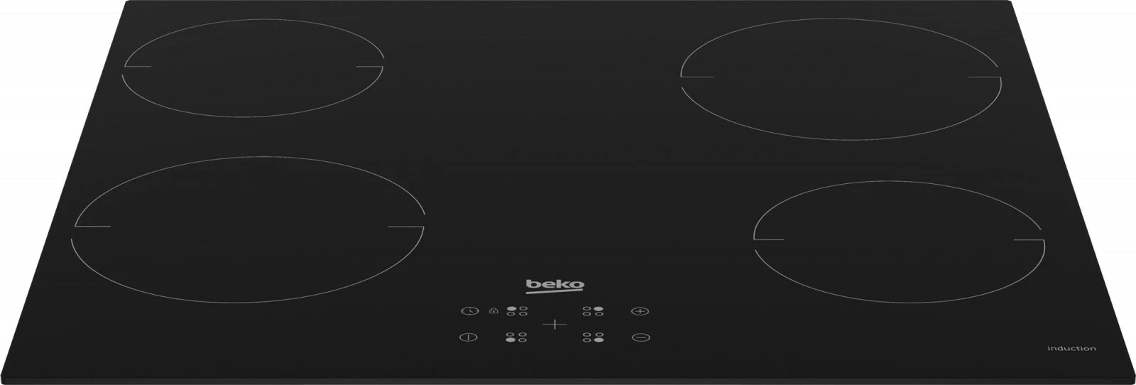 Pllakë gatimi me induksion Beko HII64401QT, 4 zona, e zezë