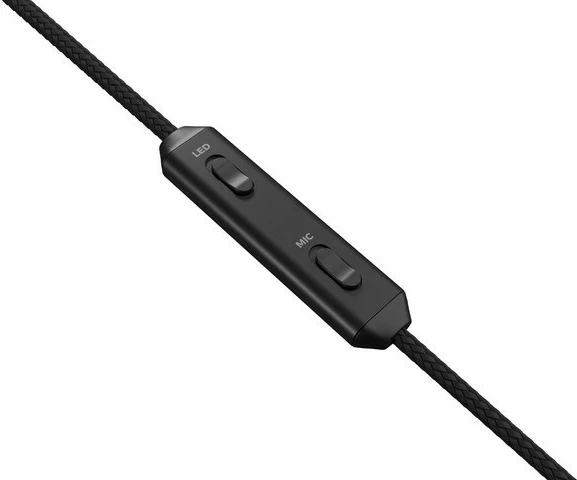 Kufje Genesis Neon 613 G2 RGB, me mikrofon, me kabllo, të zeza