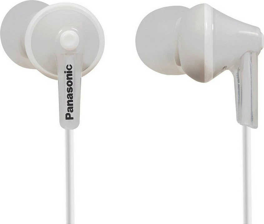 Kufje Panasonic RP-HJE125E-W, me kabllo, 3.5mm, in-ear, të bardha