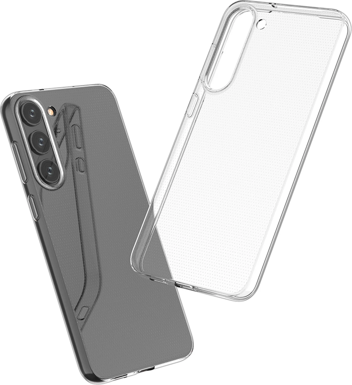 Mbështjellës Hurtel Ultra Clear 0.5mm për Samsung Galaxy S23, Transparent