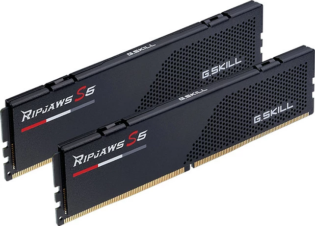 RAM Memorje G.Skill Ripjaws S5 F5-5200J4040A32GX2-RS5K, 64GB (2x32GB) DDR5 5200MHz, e zezë