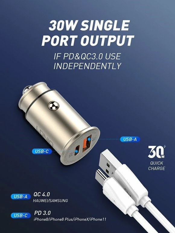 Karikues Për Veturë LDNIO C506Q (Ari)