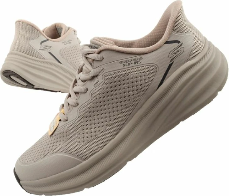 Atlete për meshkuj Skechers Bobs Skillz Slip-Ins, bezhë [Madhësia: 42]