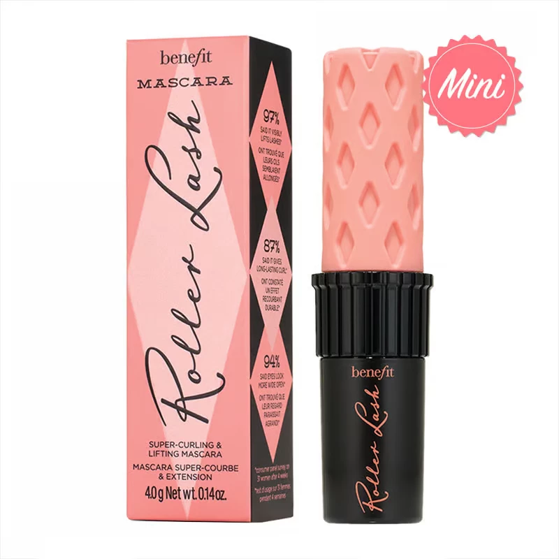 Mini maskarë për qerpikë Benefit, e zezë, 4 g