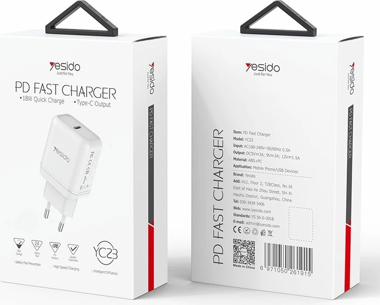 Mbushes Telefoni 230v Type-c 18w