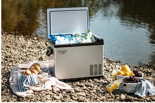 Frigorifer/Frizer portativ me kompresor ADLER AD 8077, 40L, LCD, +20°C deri -20°C