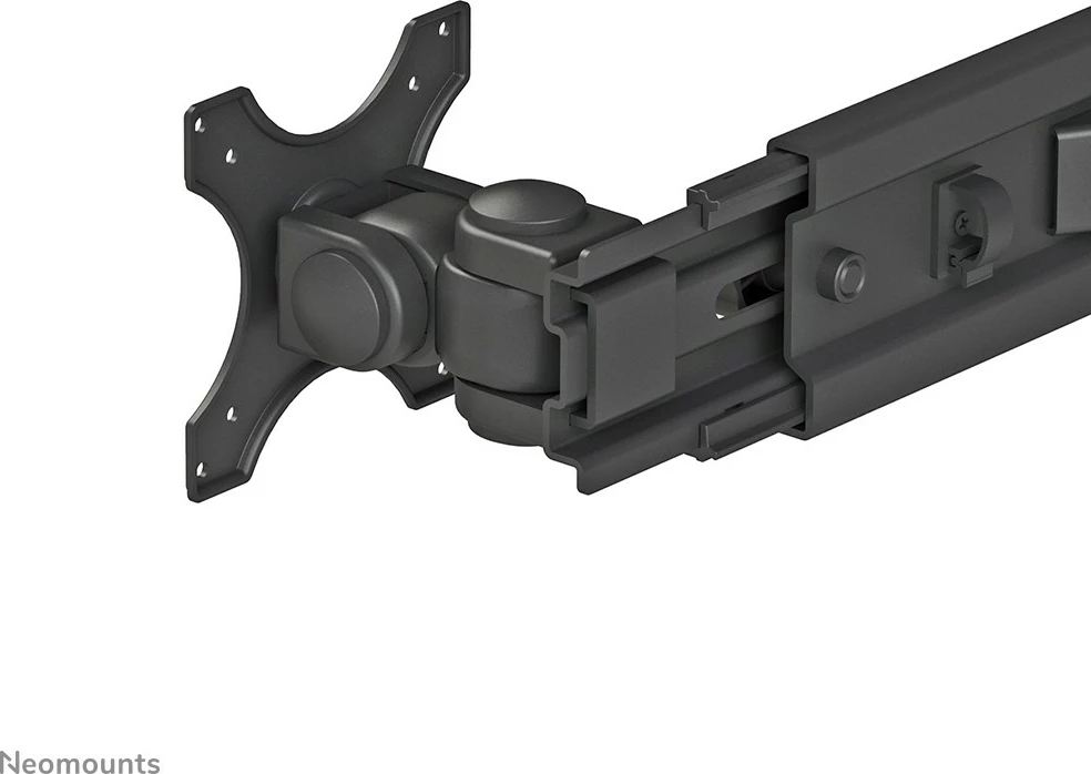 Krah monitori Newstar Neomounts FPMA-D700D4, 4 ekrane, 19-30", rregullim lartësie, i zi