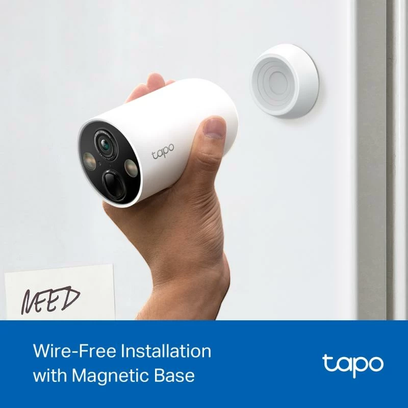 Kamerë IP, TP-Link, Tapo C425, 4MP, e bardhë
