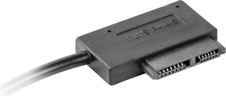 Adapter Gembird A-USATA-01, USB në SATA Slimline 13pin, 50cm, Zi