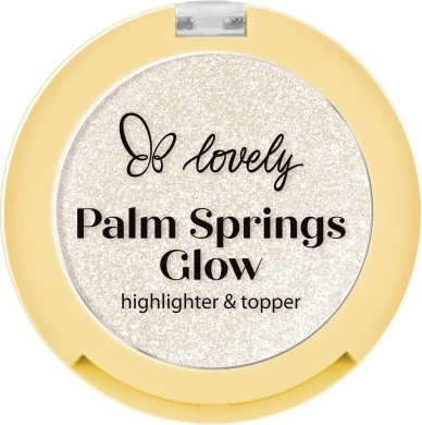 Highlighter për femra Lovely Palm Springs Glow Face Highlighter 02, 3.9g