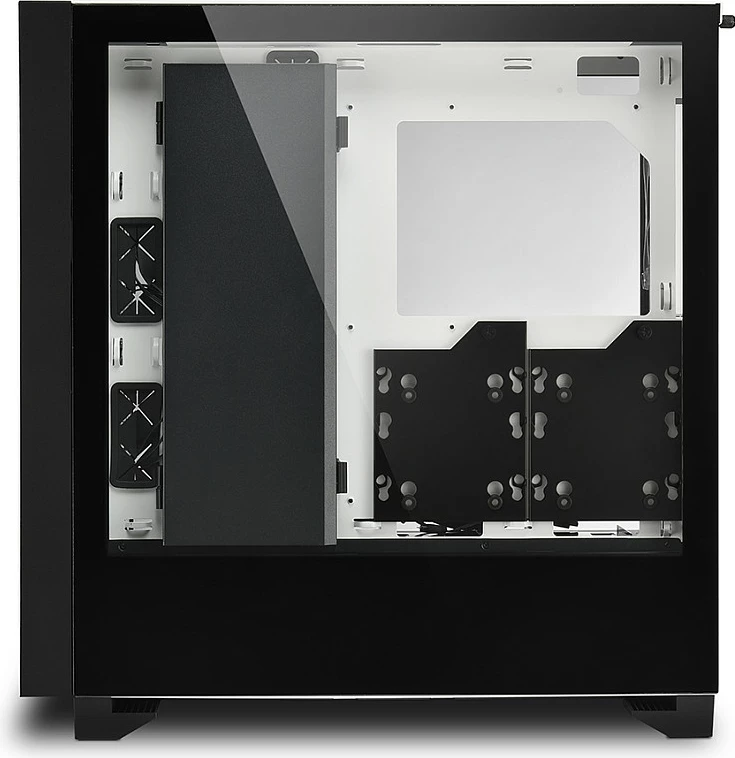 Kasë Sharkoon Elite Shark CA300T, ATX/E-ATX, 2 x xham, e bardhë