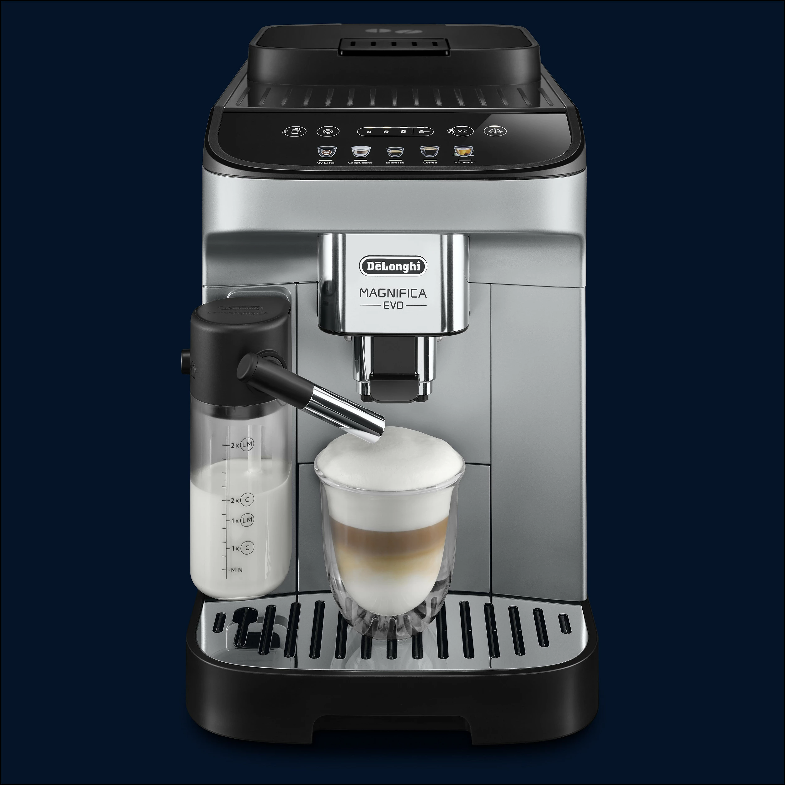 Makinë espresso De’Longhi Magnifica ECAM 290.61.SB, 1.8 L, 1450 W, Argjendtë