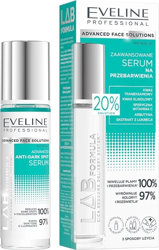 Serum për fytyrë Eveline Cosmetics Lab Formula Advanced për femra, 30ml