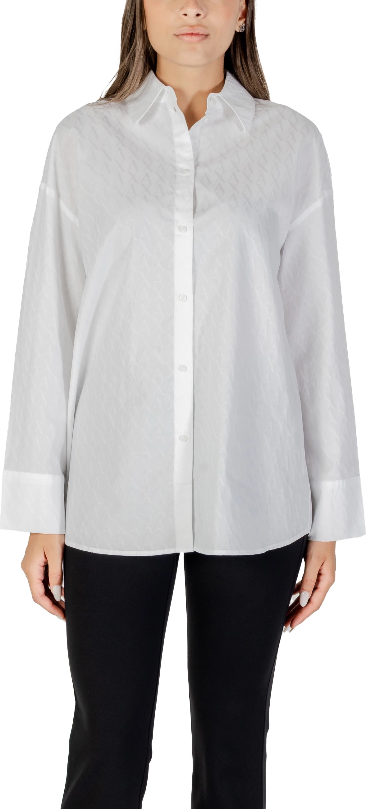 Këmishë për femra Armani Exchange XW001424 AF16631, e bardhë